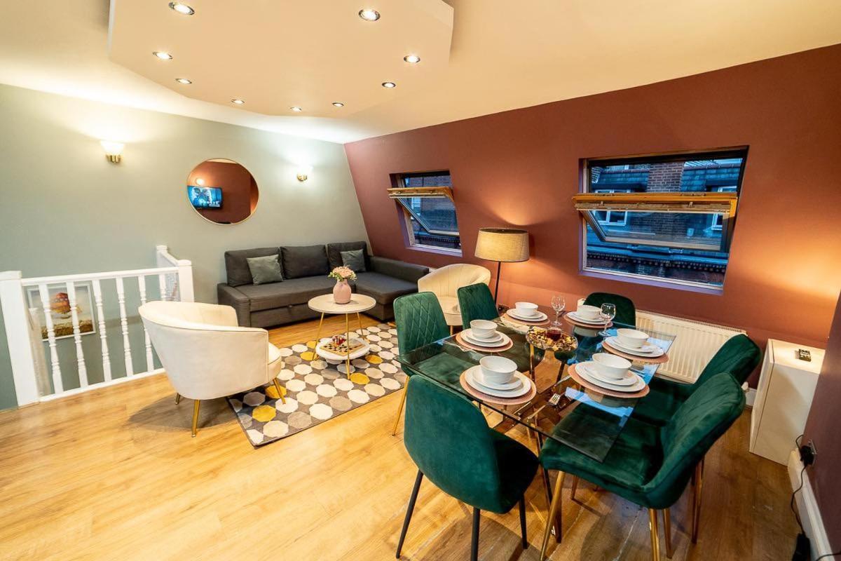 ［Covent Garden Penthouse］London Terrace Apartment Exterior foto