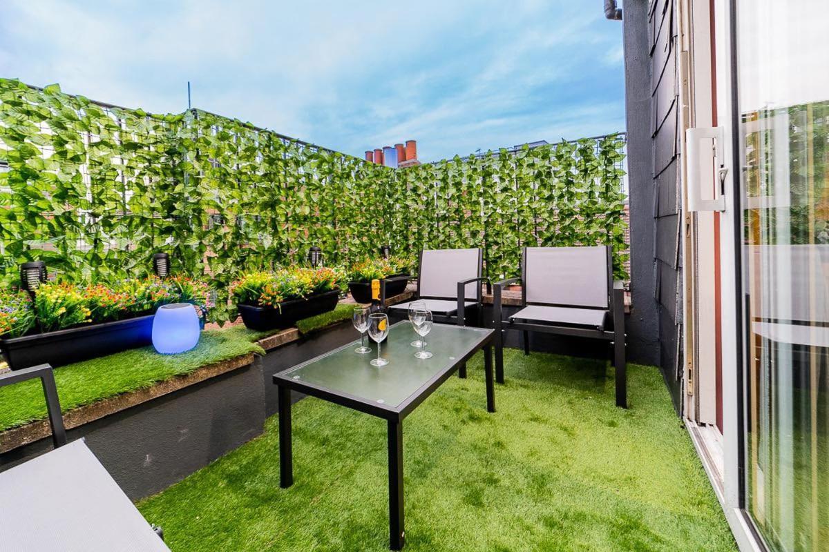 ［Covent Garden Penthouse］London Terrace Apartment Exterior foto